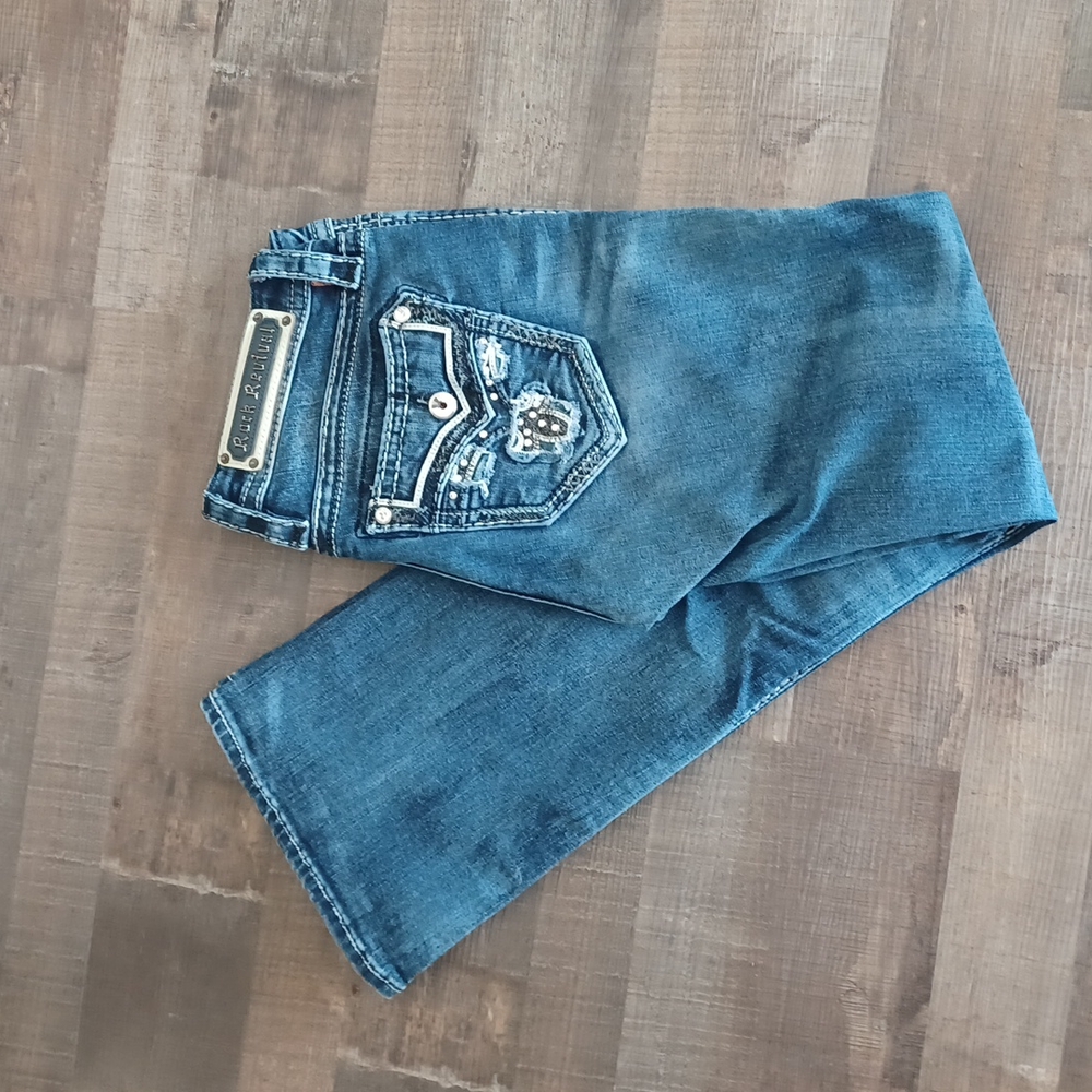 Rock Revival Meri Easy Bootcut Jeans 26